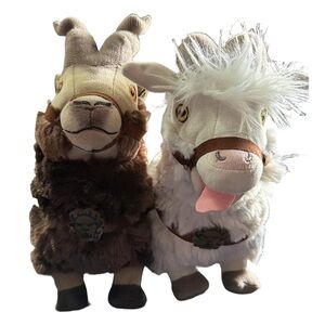 Marvel Thor Goats Plush Set Toothgnasher Toothgrinder Disney Stuffed Animals